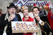 Bäckermeister Heinz Hoffmann kreierte Narrhalla Krapfen (Foto: Martin Schmitz)